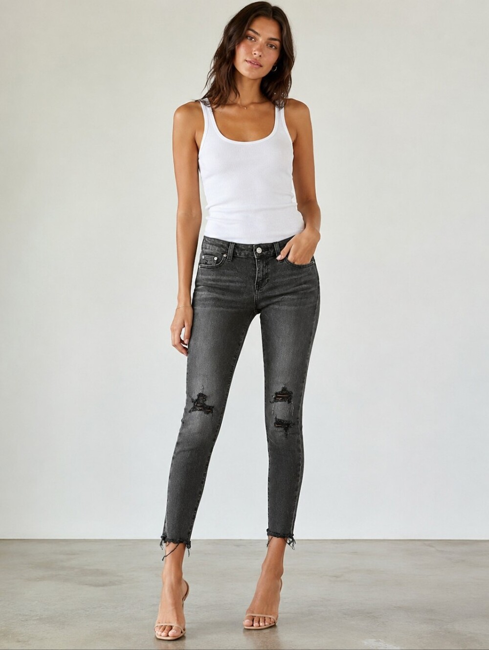 ❤️ PISTOLA SKINNY ANKLE JEANS, 0 (25)